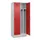 locker voor scheiding van kleding,HxBxD 1950x800x500mm,2vak