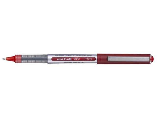 Rollerpen Uni-ball Eye eco 150E Fijn rood 0,3 mm