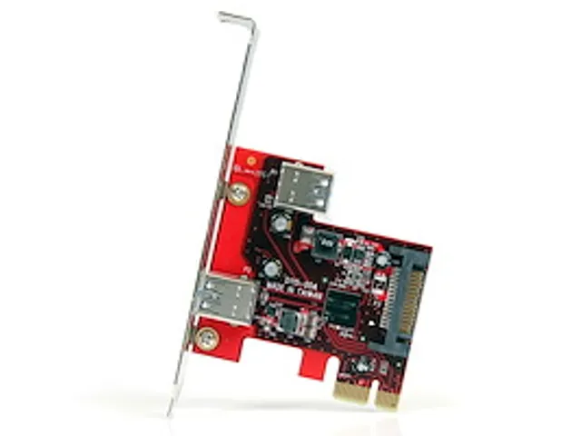 2 poorts PCI Express SuperSpeed USB 3.0 Kaart met UASP Support