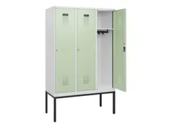 schoollocker,HxBxD 1950x1200x500mm,3vak,vak B 400mm,cil.-slot