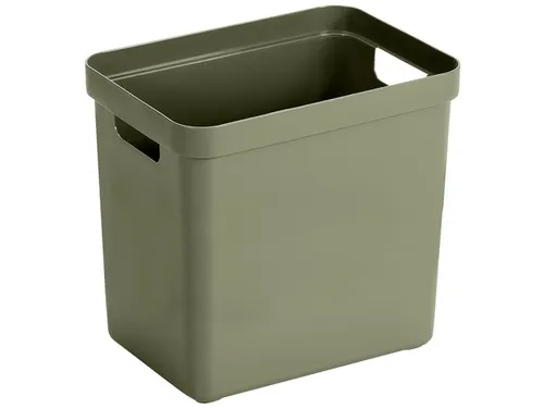 Sigma Home opbergbox 25L donkergroen - 35x24,6x36,3cm