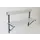klapbank LxD 1200x380mm aluminium lijsten frame staal RAL7016