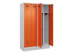 PBM-locker,HxBxD 1950x1200x500mm,4vak,vak B 300mm,cil.-slot