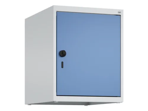 opzetkast,v. locker,1vak.,vak B 400mm,HxBxD 500x400x500mm,vleugeldeur