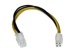 20cm ATX12V 4-pins P4 CPU Verlengkabel Voeding M/F