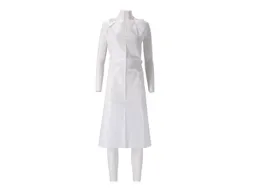 PE schort wit geruwd 165x80cm 30 micron 500 Stuks