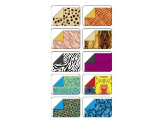 Vouwblaadjes Folia 80gr 15x15cm 50 vel 2-zijdig 10 wildlife designs - 2