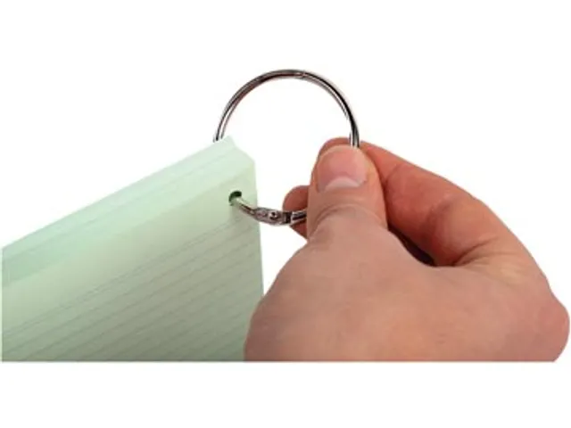 gekleurde systeemkaarten A7 gelijnd 50 stuks