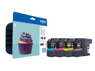 Brother LC-123 Valuepack Inktcartridges Zwart + Kleur - 1