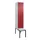 Z-garderobekast,HxBxD 2120x400x815mm,2vak,vak B 400mm,draaigrendel