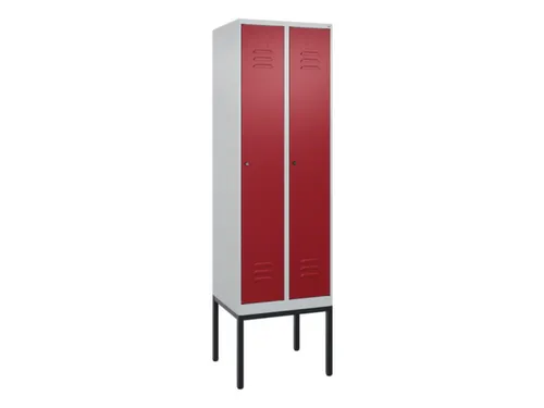 locker voor scheiding van kleding,HxBxD 2120x600x500mm,2vak