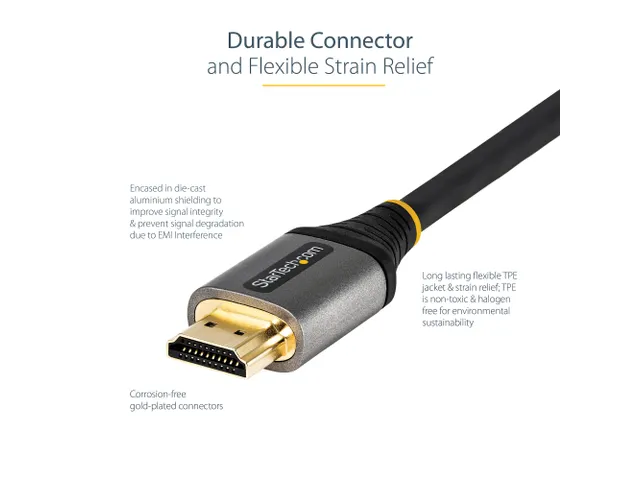 HDMI 2 Meter Gecertificeerde Ultra High Speed HDMI Kabel 48Gbps - 8K 6