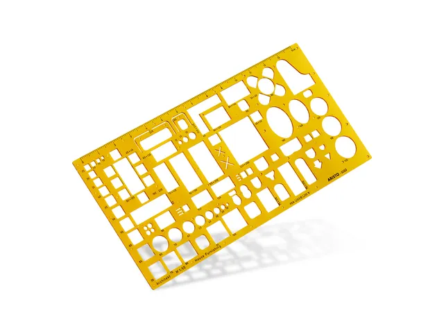 Architecten meubelsjabloon Aristo schaal 1:50