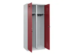 locker voor scheiding van kleding,HxBxD 1850x800x500mm,2vak