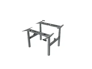 OUTLET Elektrisch Verstelbaar Zit-Sta Frame Duo Bureau Grijs 180Cm - 4