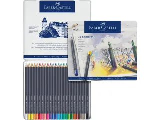 Kleurpotloden Faber-Castell Goldfaber assorti blik à 24 stuks - 3
