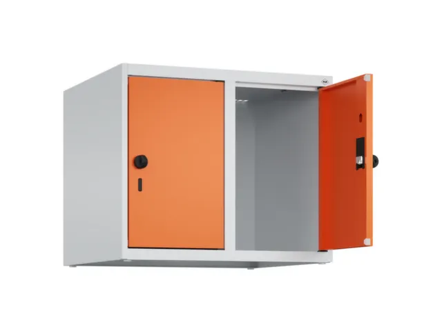opzetkast,v. locker,2vak.,vak B 300mm,HxBxD 500x600x500mm,vleugeldeur
