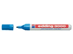 Viltstift edding 3000 rond lichtblauw 1.5-3mm