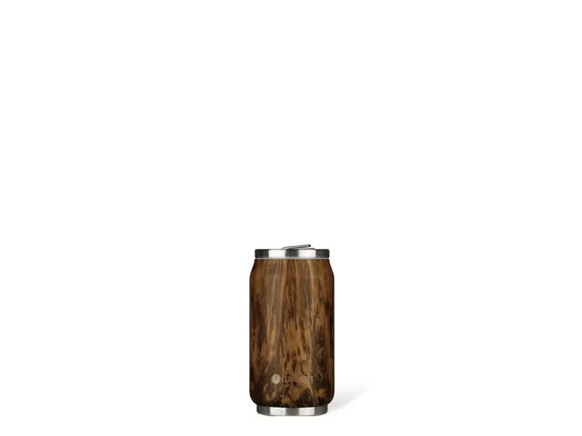 Thermosbeker Les Artistes Paris blik 280ml Wood met rietje