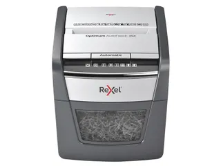 Papiervernietiger Rexel Optimum Auto+ 45X snippers 4x28mm - 7