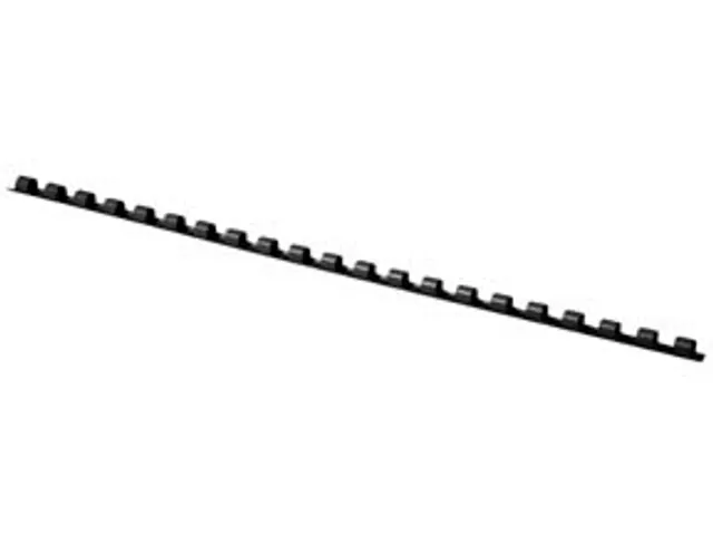 Bindrug 6Mm 21 Rings 100 Stuks Zwart