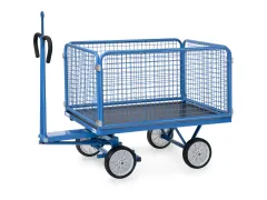 Handtrekwagen Trekoog 6433vz Draadgaas 700kg 1200x800mm Massief Rubber