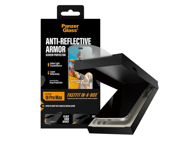 PanzerGlass Anti-reflective Armor Screen Protector iPhone 18 Pro Ma