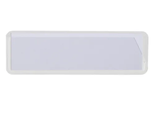 etikethouder,HxL 58x100mm,achterzijde zelfklevend,wit