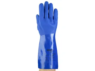 Ansell EDGE 14-663 PVC handschoenen blauw maat 10 12 paar - 3