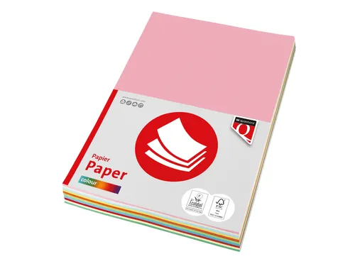 Kopieerpapier Quantore Colour A4 Assorti 120 Gram 10 Kleuren X 10 Vel