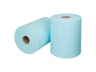 Euro P61461 Toptex nonwovendoek Blauw op Rol 2 Rol - 2