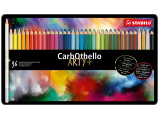 Kleurpotloden STABILO CarbOthello kalkpastel assorti blik à 36 stuks - 2