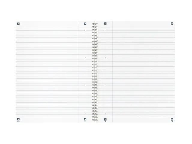 Spiraalblok Oxford Origin A4+ lijn 70vel grijs