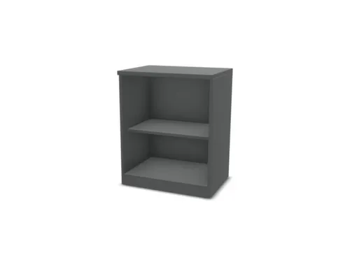 kantoorstelling,HxBxD 720x600x445mm,MS-donkergrijs