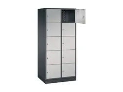 grootvolume-lockersysteem,HxBxD 1950x820x600mm,2x5vakken,cil.-slot