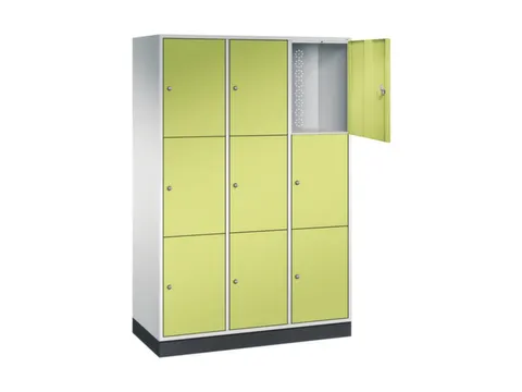 grootvolume-lockersysteem,RAL 7035/RDS1108060,HxBxD 1950x1220x500mm