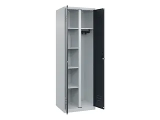 wasgoedverdeelkast,HxBxD 1850x600x500mm,vak B 300mm,draaigrendel - 2