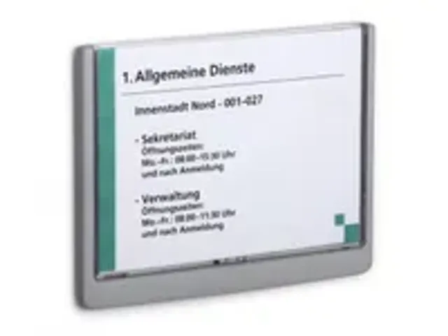 OUTLET Deurbord Click Sign A5 Grafiet