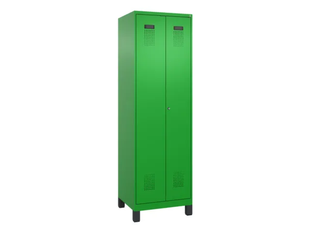 locker voor scheiding van kleding,HxBxD 1950x600x500mm,2vak