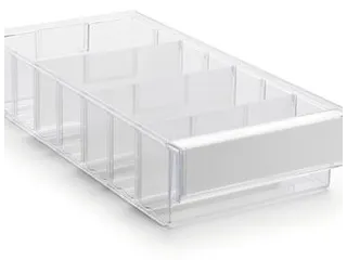 Transparante Assortimentsdoos Hxbxd 82x186x300mm Polystyreen - 4