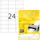 TopStick-etiketten 70x37mm wit 2400 etiketten