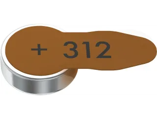 Batterij VARTA hoortoestel 8x 312 - 3