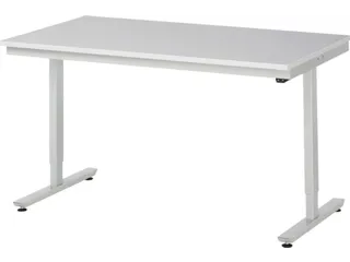 Werkbank elektrisch hoogte verstelbaar 720-1120x1500x800mm wit RAL7035 - 2