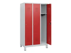 schoollocker,HxBxD 1630x900x500mm,3vak,vak B 300mm,cil.-slot,voeten