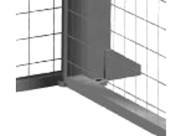 Raccord D'angle Pour Système De Cloisons Grillagées Matériel De Fix