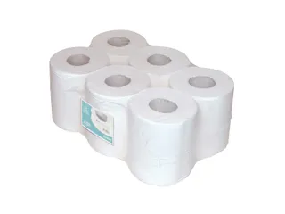 Midi Centerfeedrol 1-laags Cellulose 300 meter Folie a 6 Rol - 1