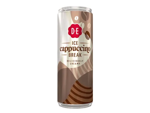 Ijskoffie Douwe Egberts cappuccino blik 250 ml