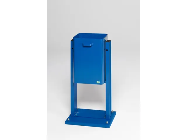 Afvalbak 40 Liter Met Bodemplaat Blauw