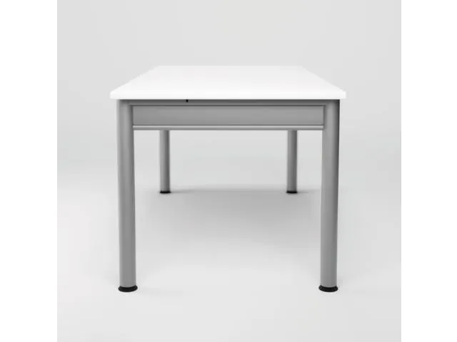bureau à hauteur réglable,HxlxP 680-800x1200x800mm,finition hêtre