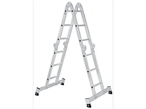 multifunctionele vouwladder,4x3,sporten,balk L 3,65m,aluminium